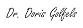 Dr. Doris Golfels - Signatur